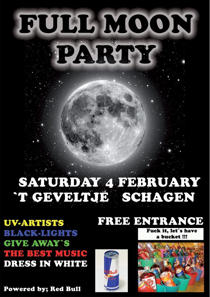 Full Moon Party in `t Geveltje