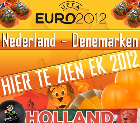 `t Geveltje a.s.Zaterdag ; Nederland- Denemarken 18;00 uur 