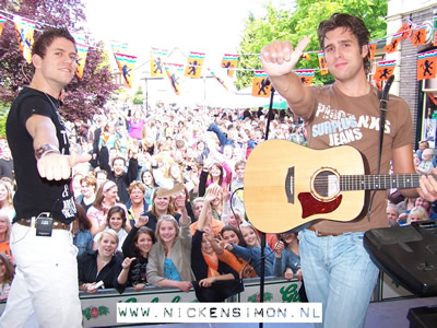 Vrijdag 29 sept Nick en Simon in ’t Geveltje !!!
