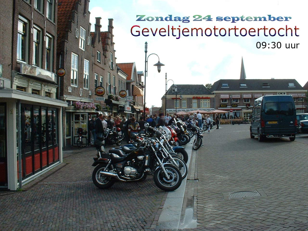 Zondag 24 sept. Geveltjemotortoertocht